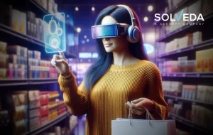 Metaverse - User buying products through Metaverse.